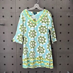 Boden Patterned Cottom Tunic size 10